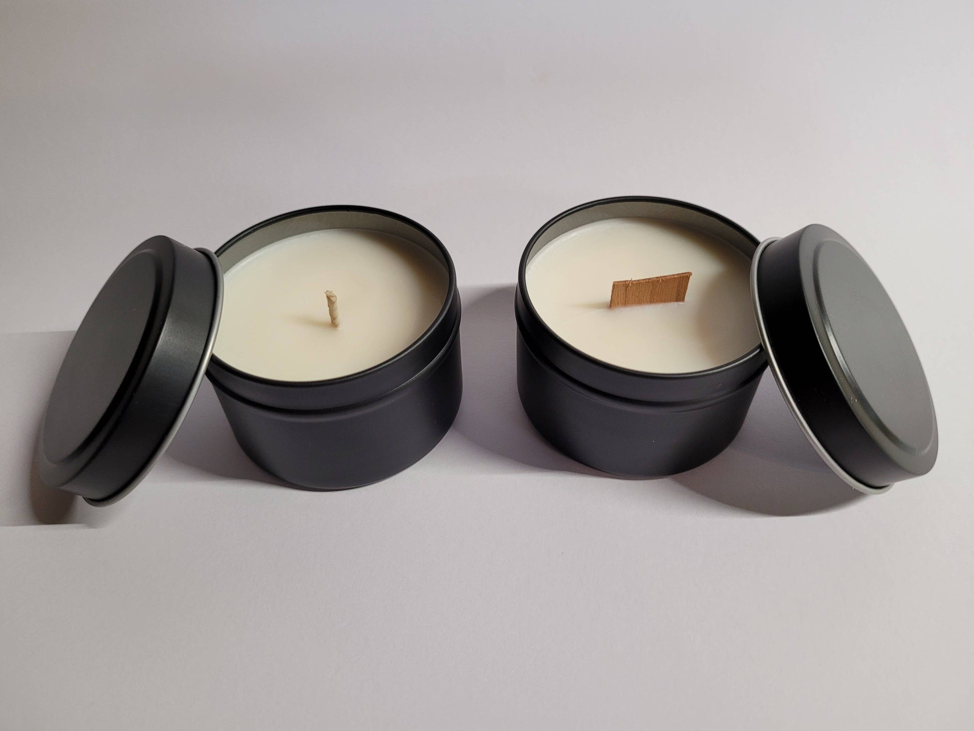 4oz Handpoured Soy Wax Candle in a tin-Multiple scents