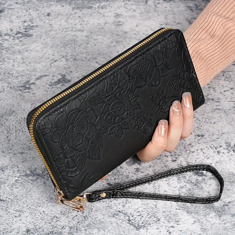 Floral Wallet Clutch