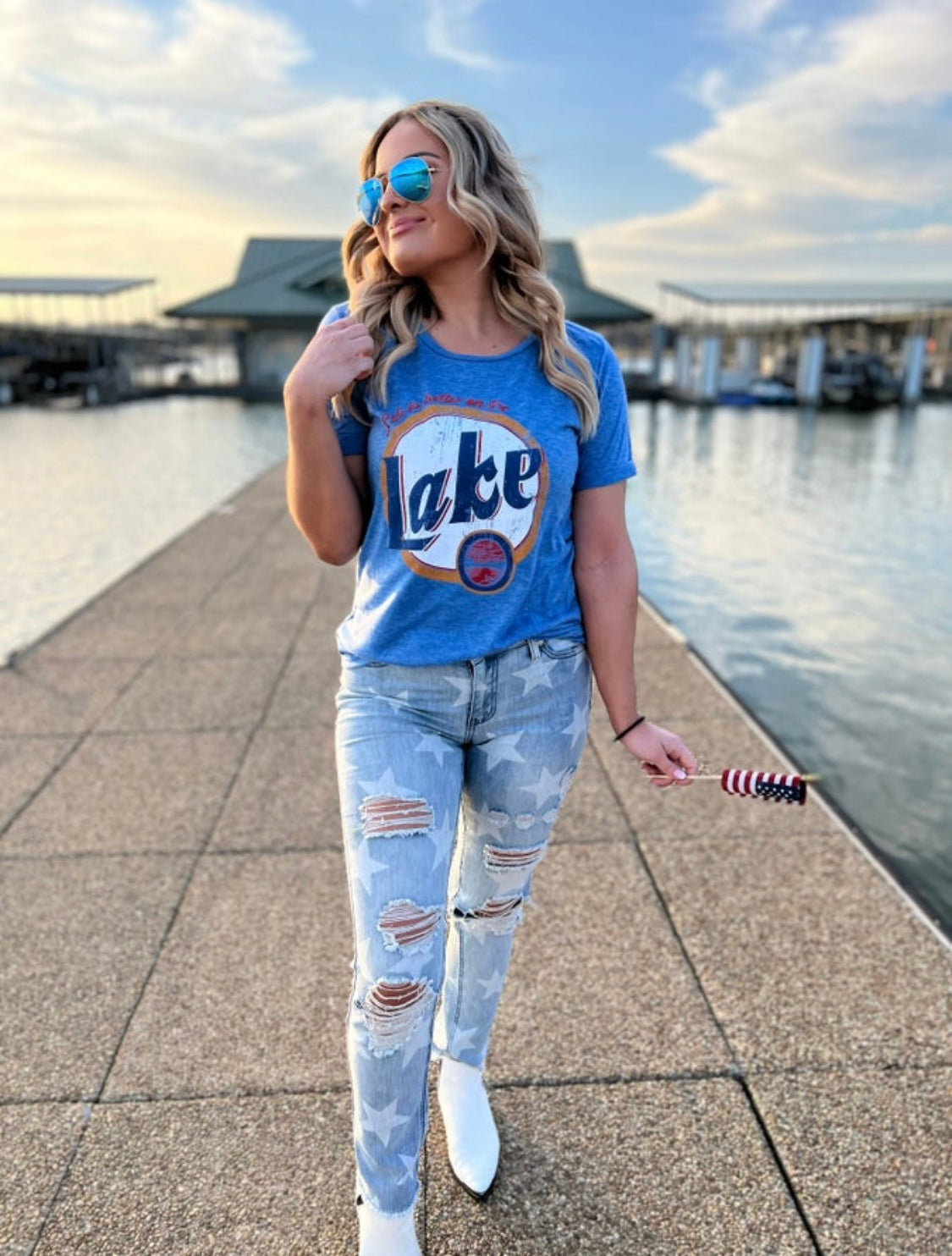 Life is better on the LAKE Tee