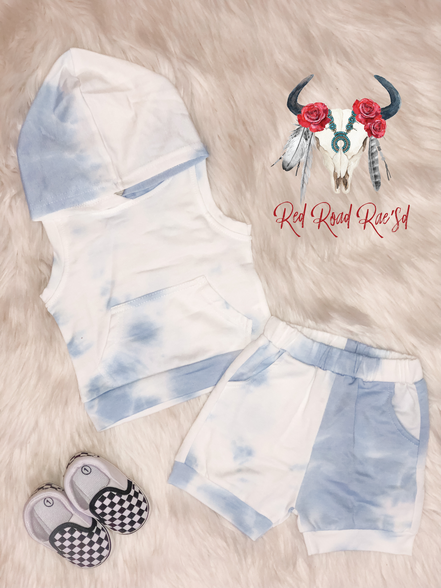 Hoodie Tie dye Set