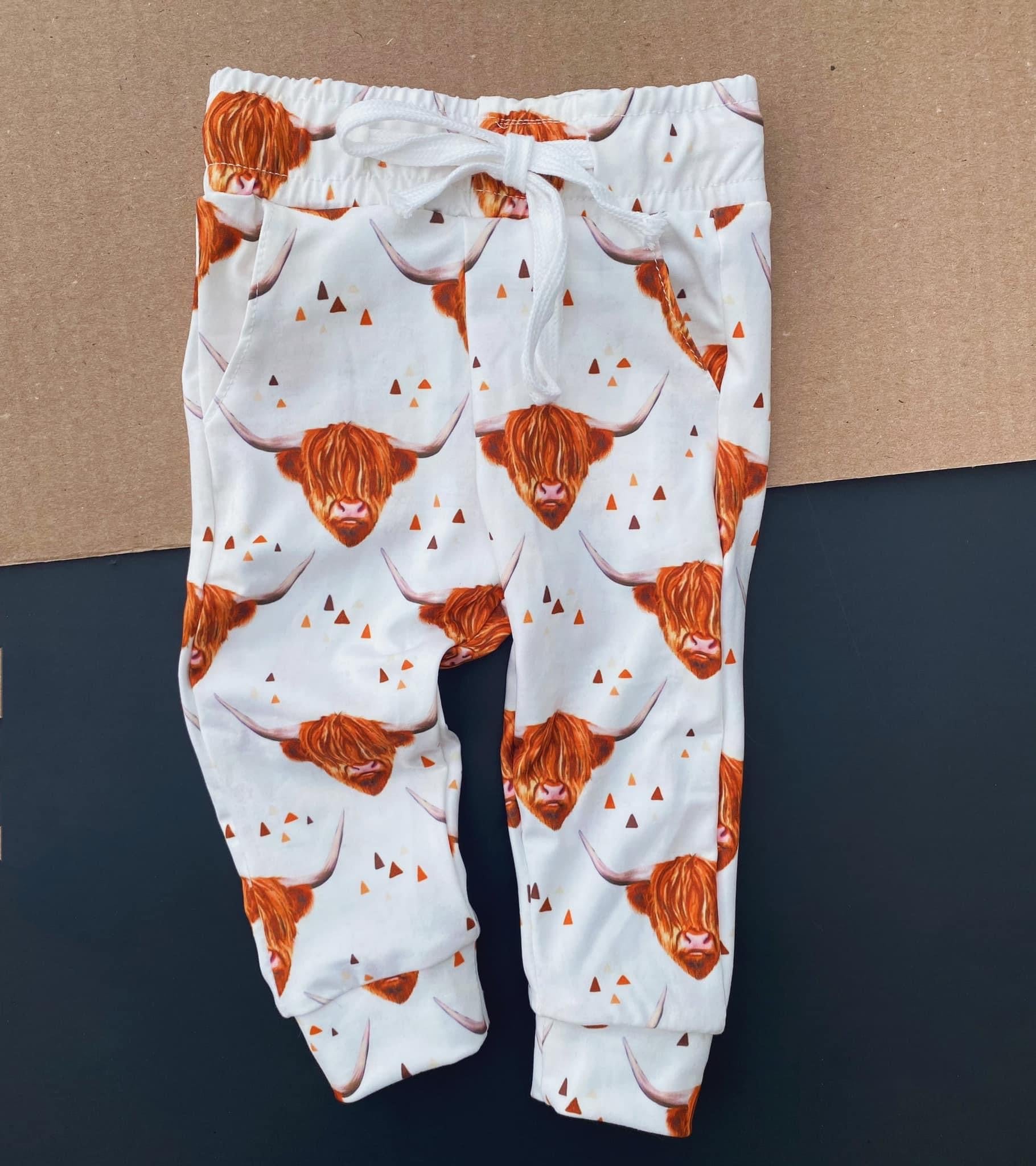 Highland Cow Joggers