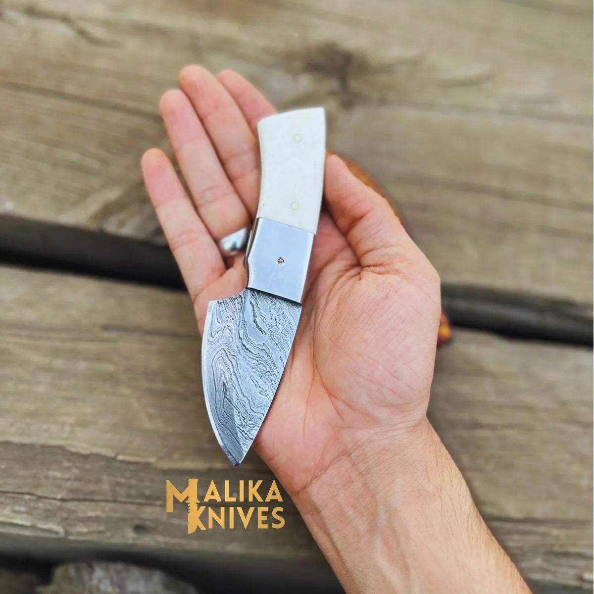 Camel Bone EDC Skinner Knife for outdoors-Buy now-0027