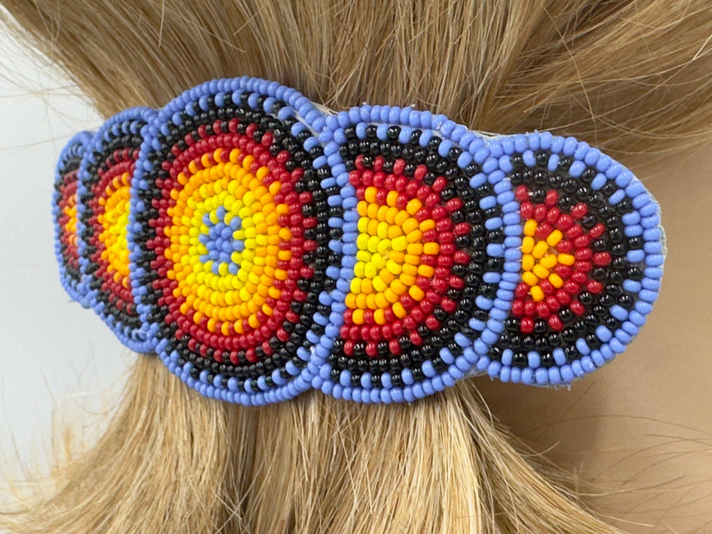 Blue Suns Barrette