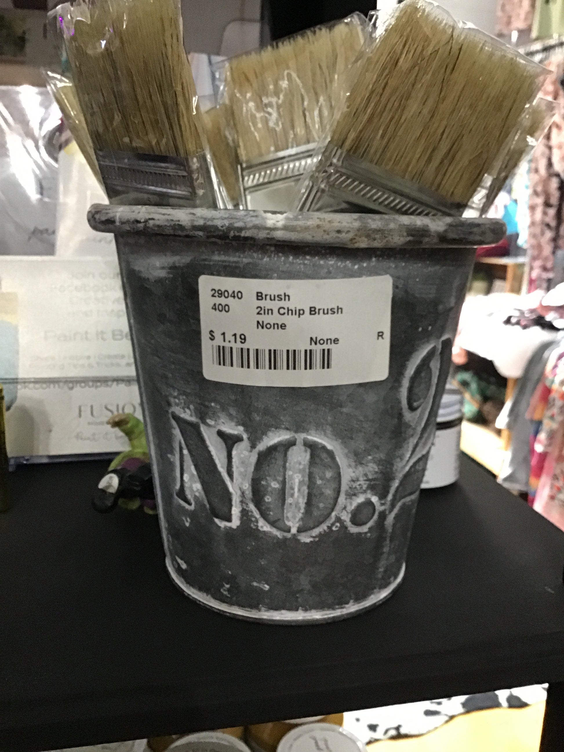 2in chip brush
