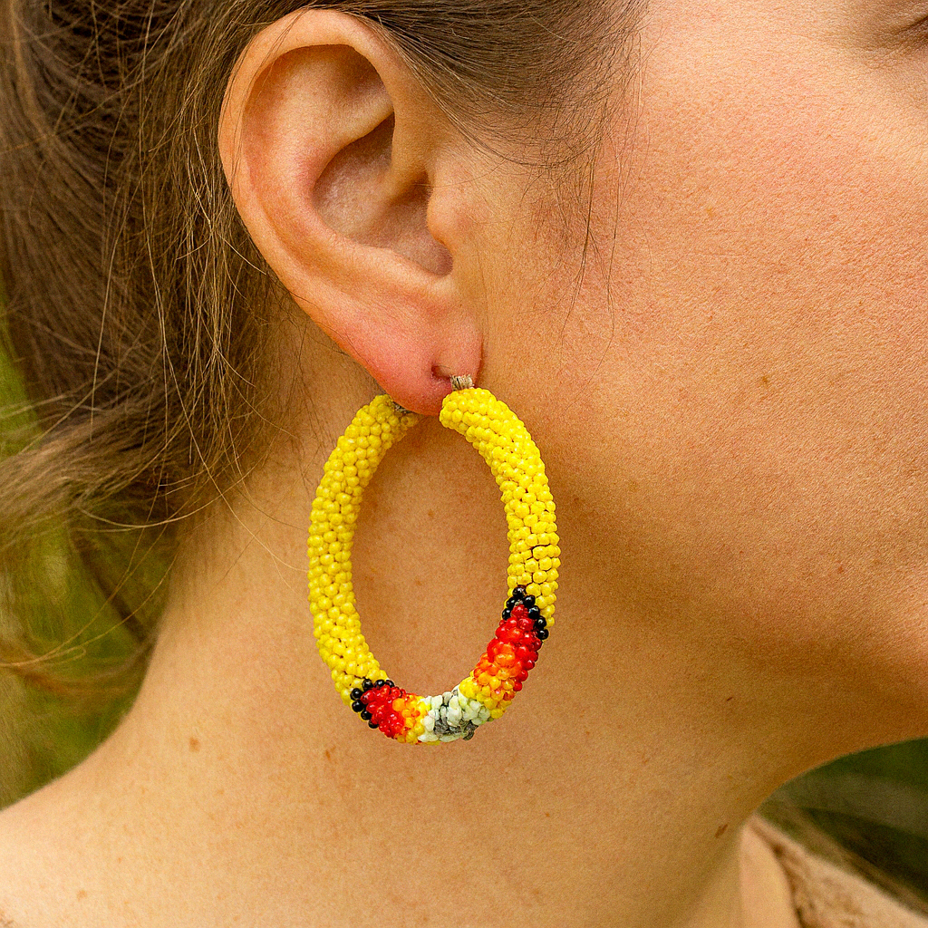 Yellow 2” hoops