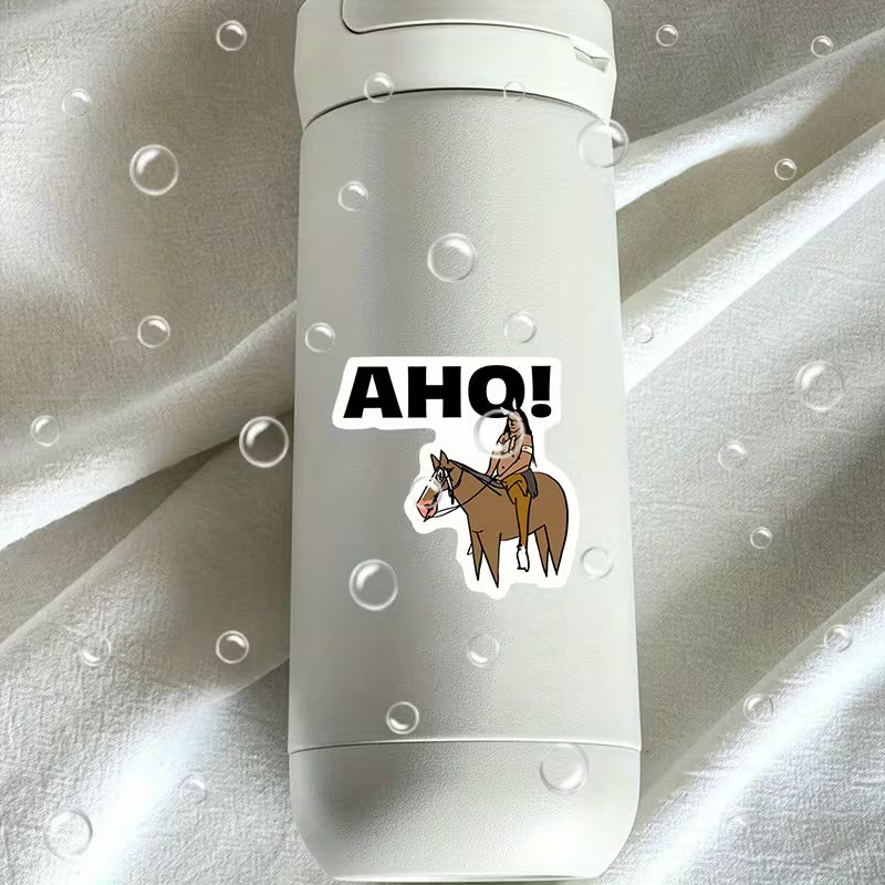 AHO Waterproof Vinyl Sticker
