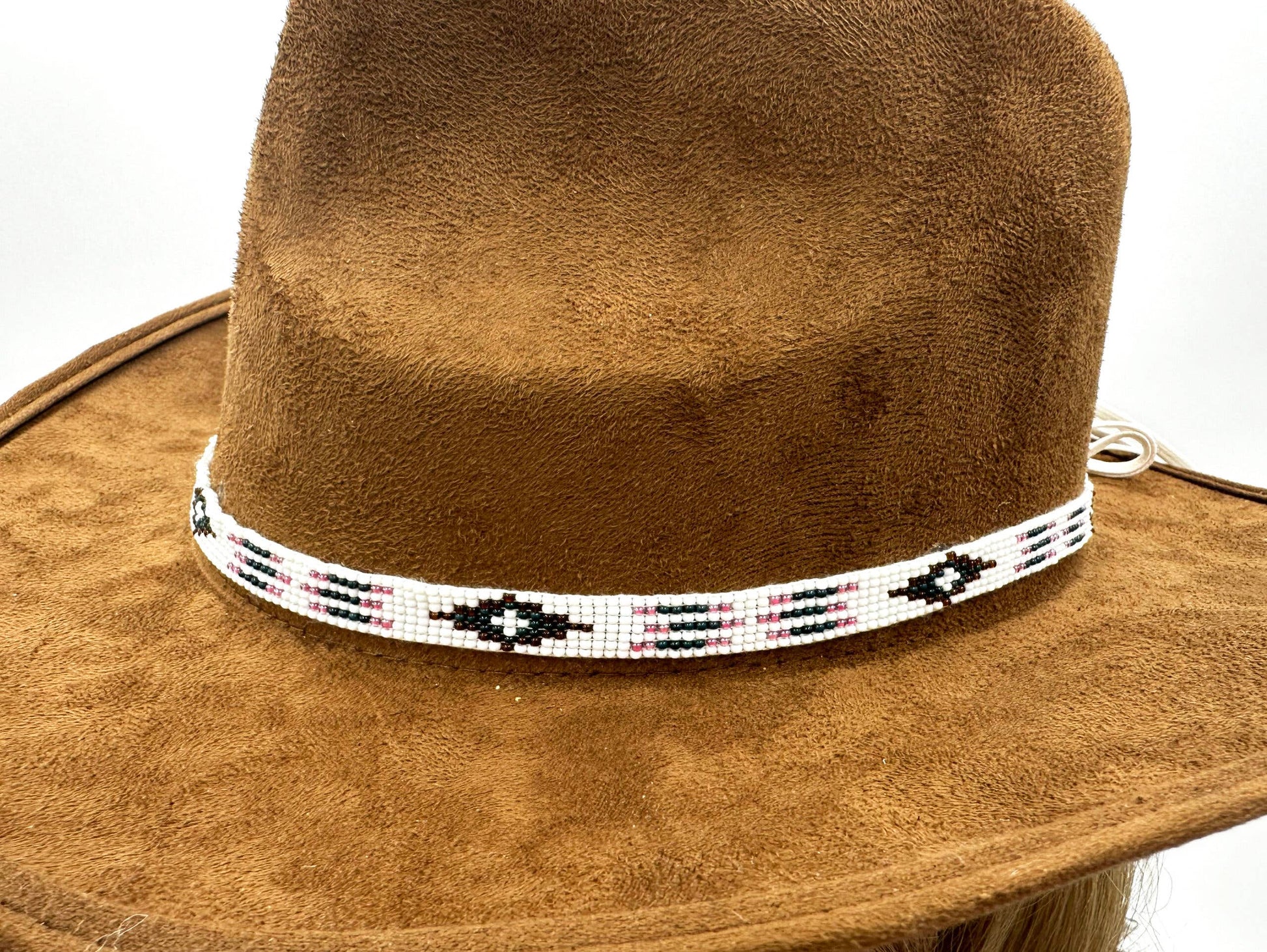 Dainty Beaded Hatband