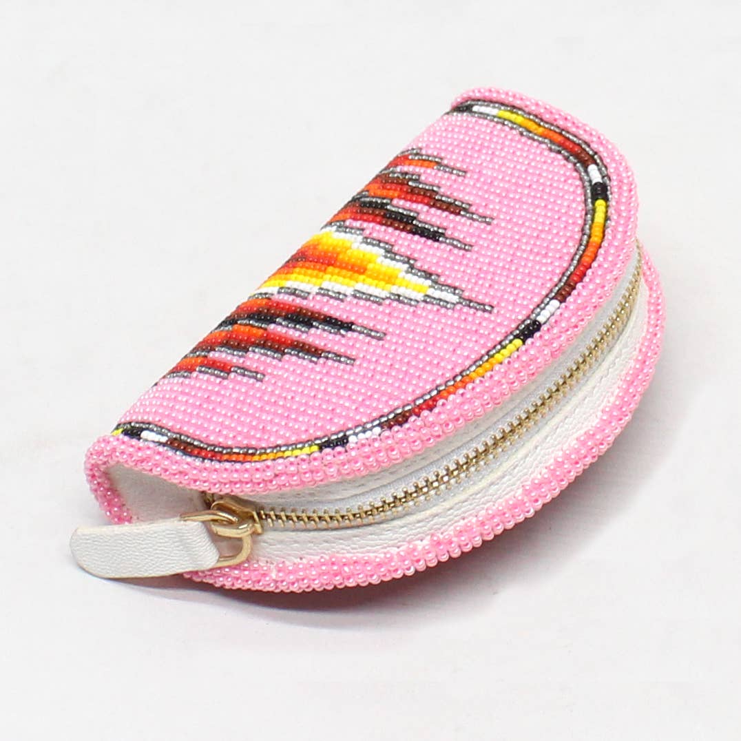 Pink Fire Coin Purse