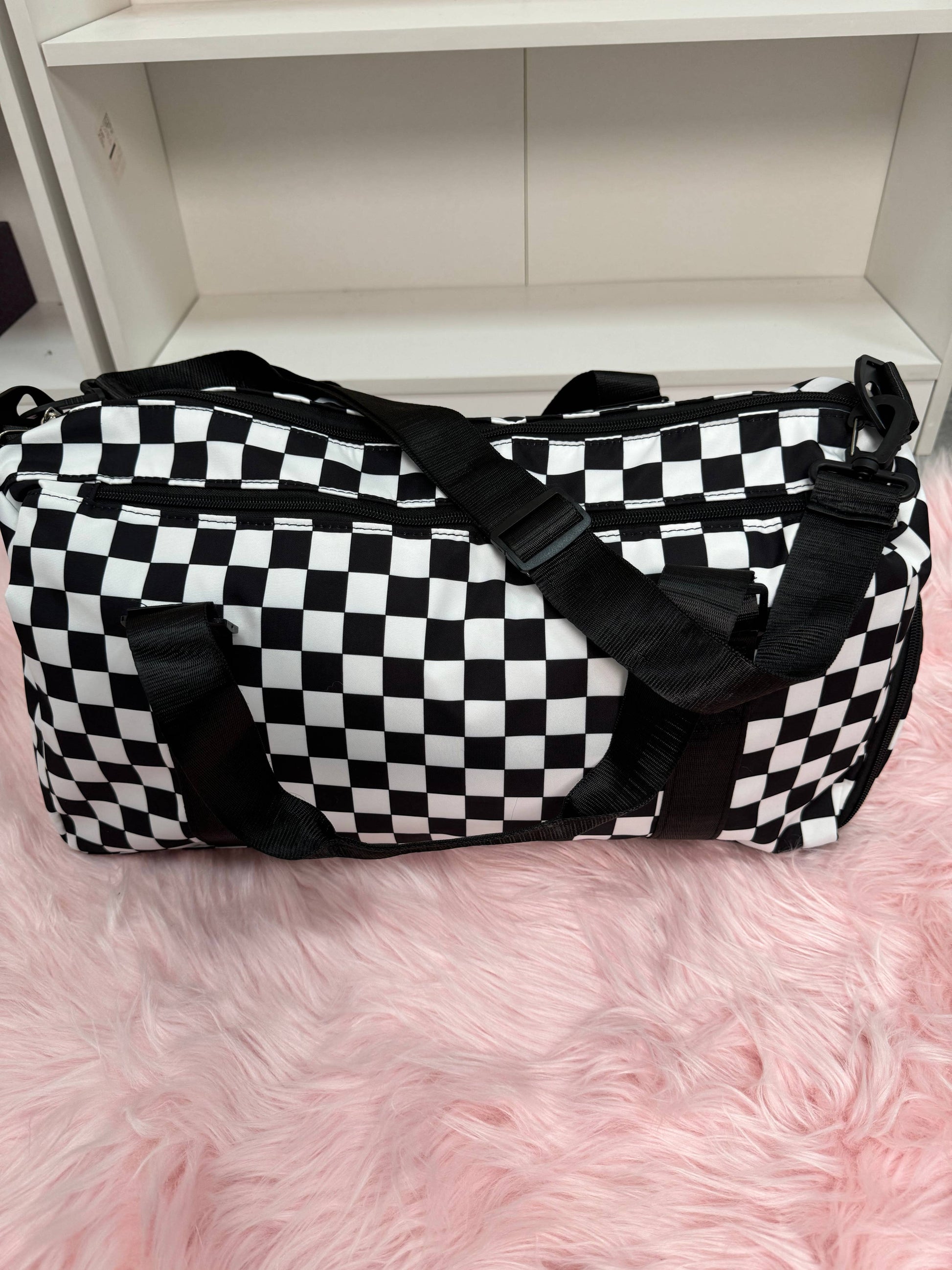 Checker Travel Bag
