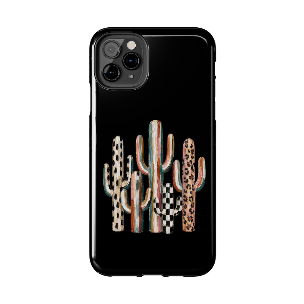 Boho Cactus Trio Phone Case | Tough Phone Case