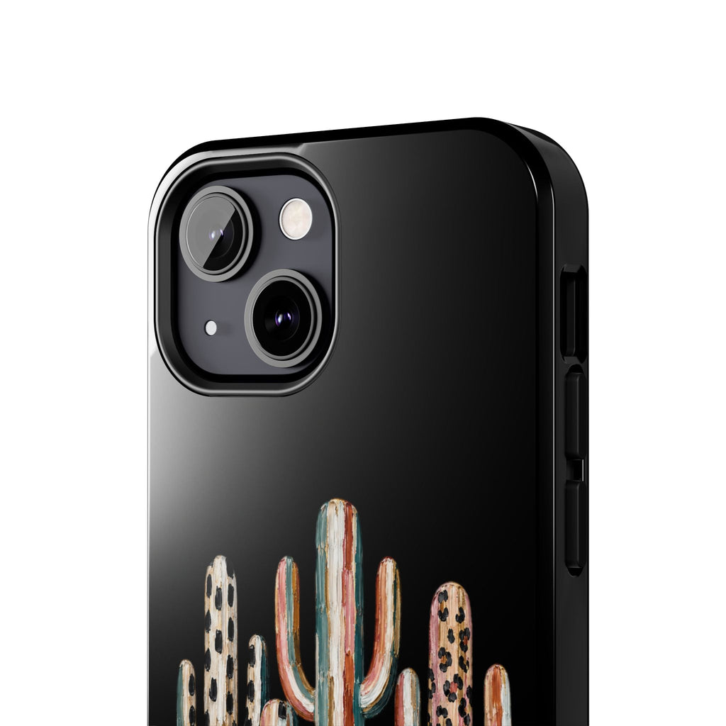 Boho Cactus Trio Phone Case | Tough Phone Case
