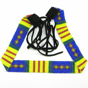 Yellow Stripes Hat Band