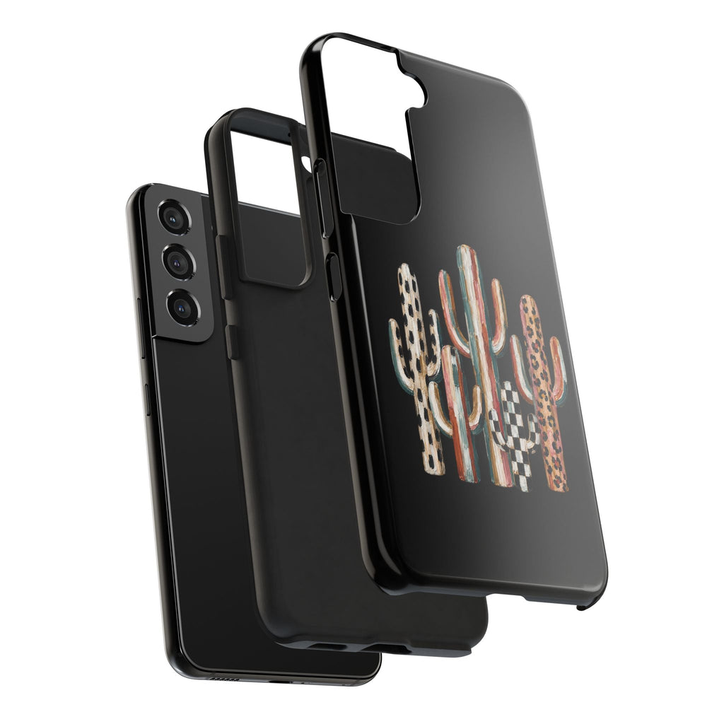 Boho Cactus Trio Phone Case | Tough Phone Case