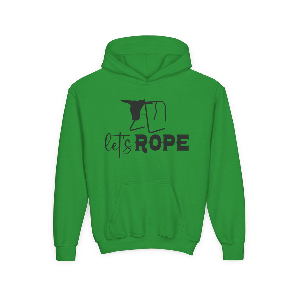 Let's Rope Youth Western Hoodie | Kids Rodeo Cowboy Sweatshirt