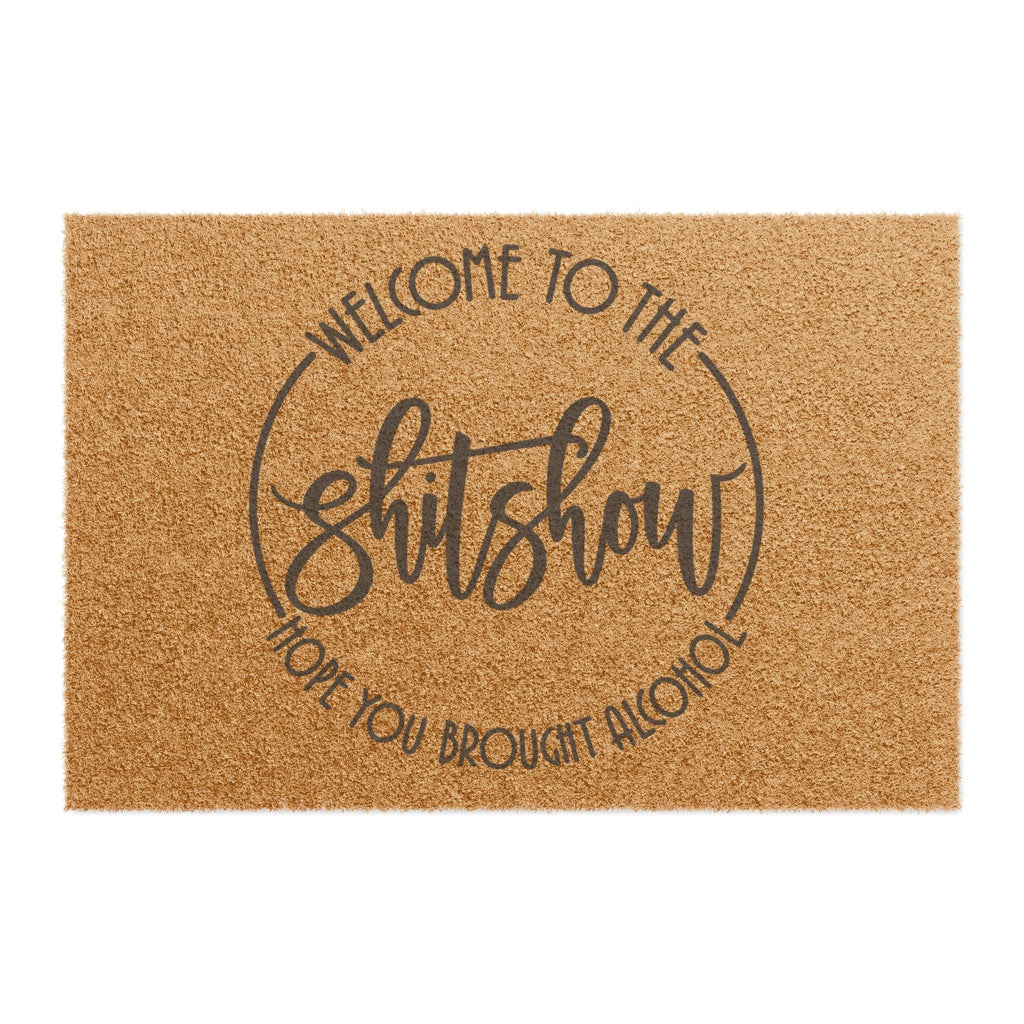 Doormat — "Welcome to the Shitshow" Funny Coir Welcome Mat