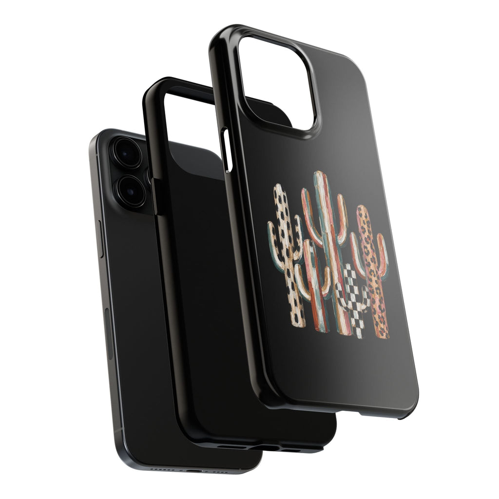Boho Cactus Trio Phone Case | Tough Phone Case