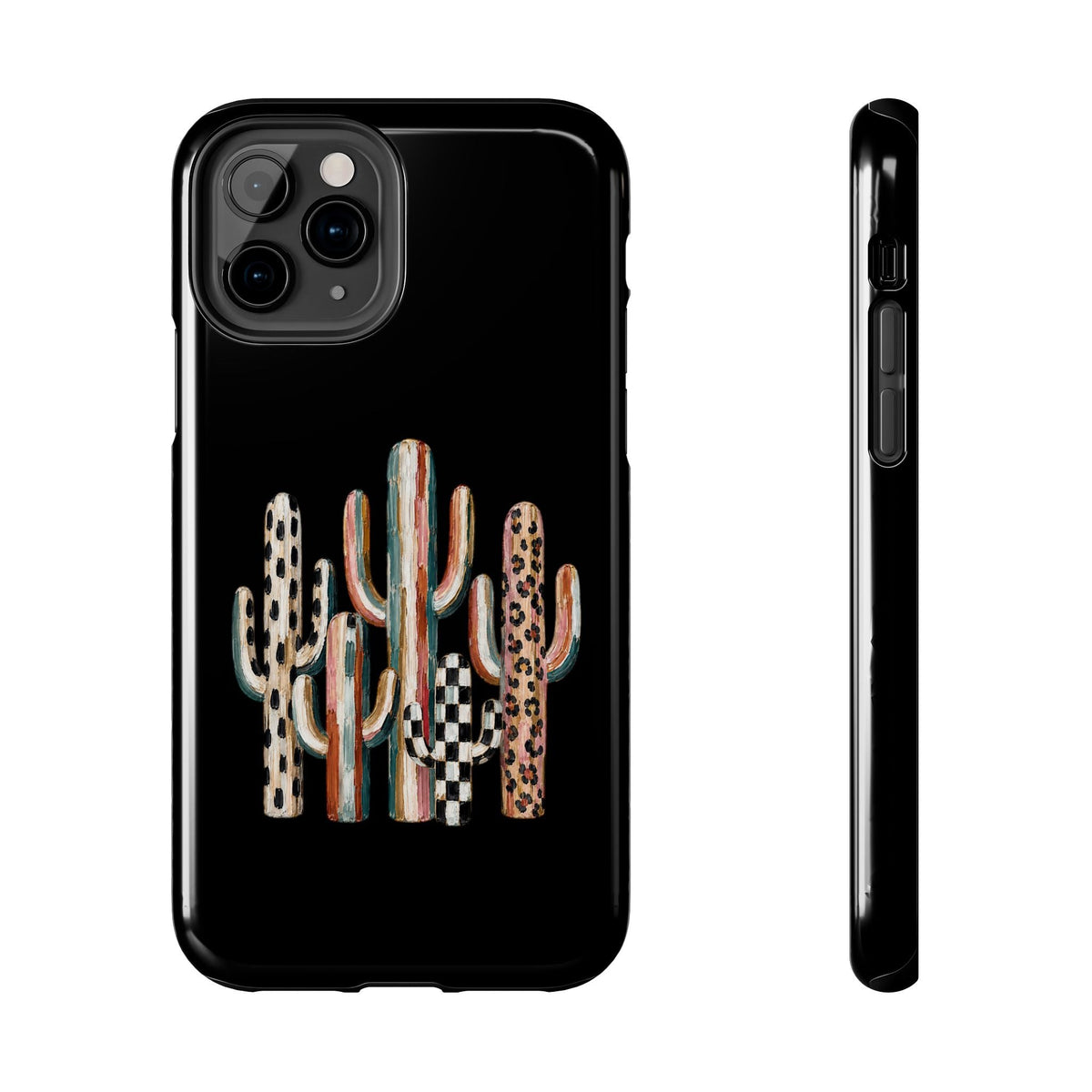 Boho Cactus Trio Phone Case | Tough Phone Case