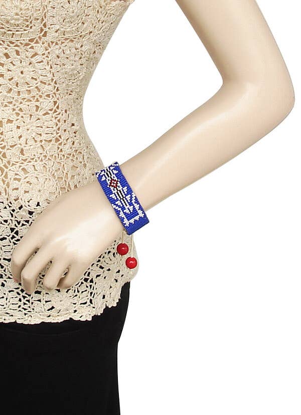 Blue/White Cuff