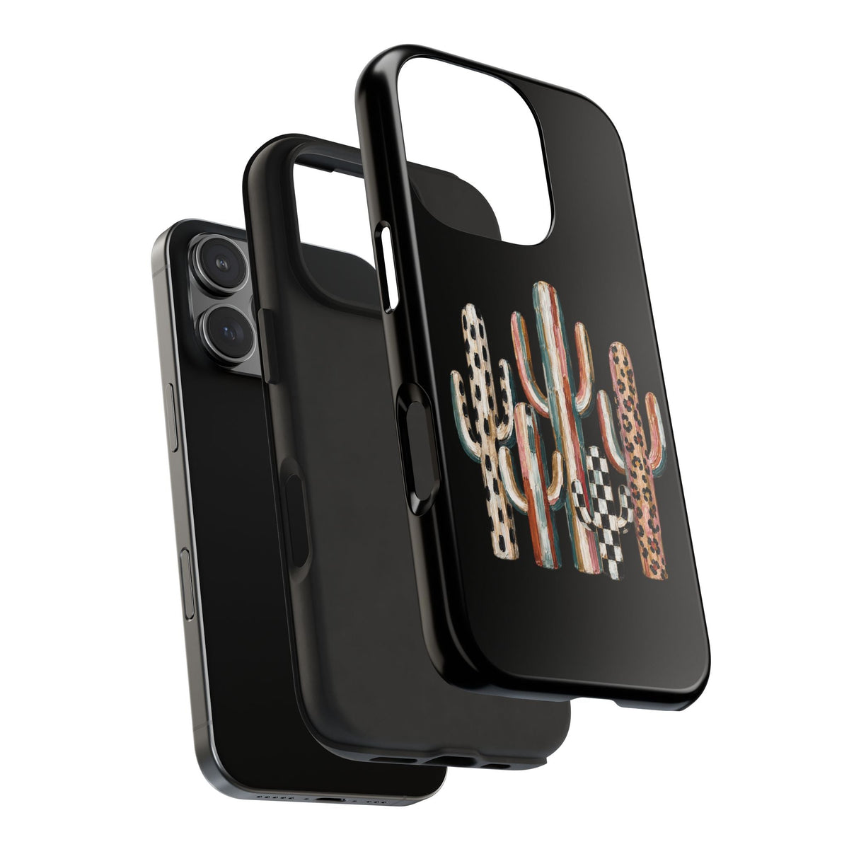 Boho Cactus Trio Phone Case | Tough Phone Case