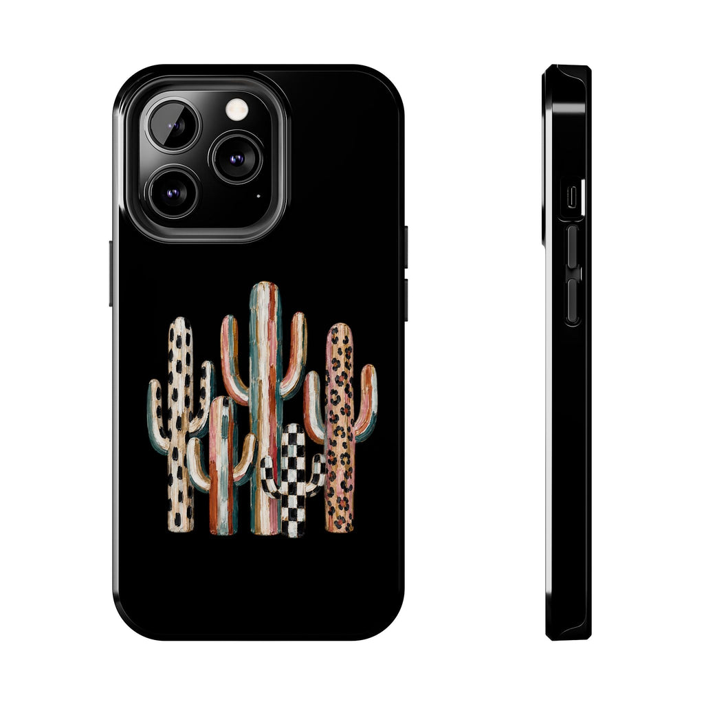 Boho Cactus Trio Phone Case | Tough Phone Case