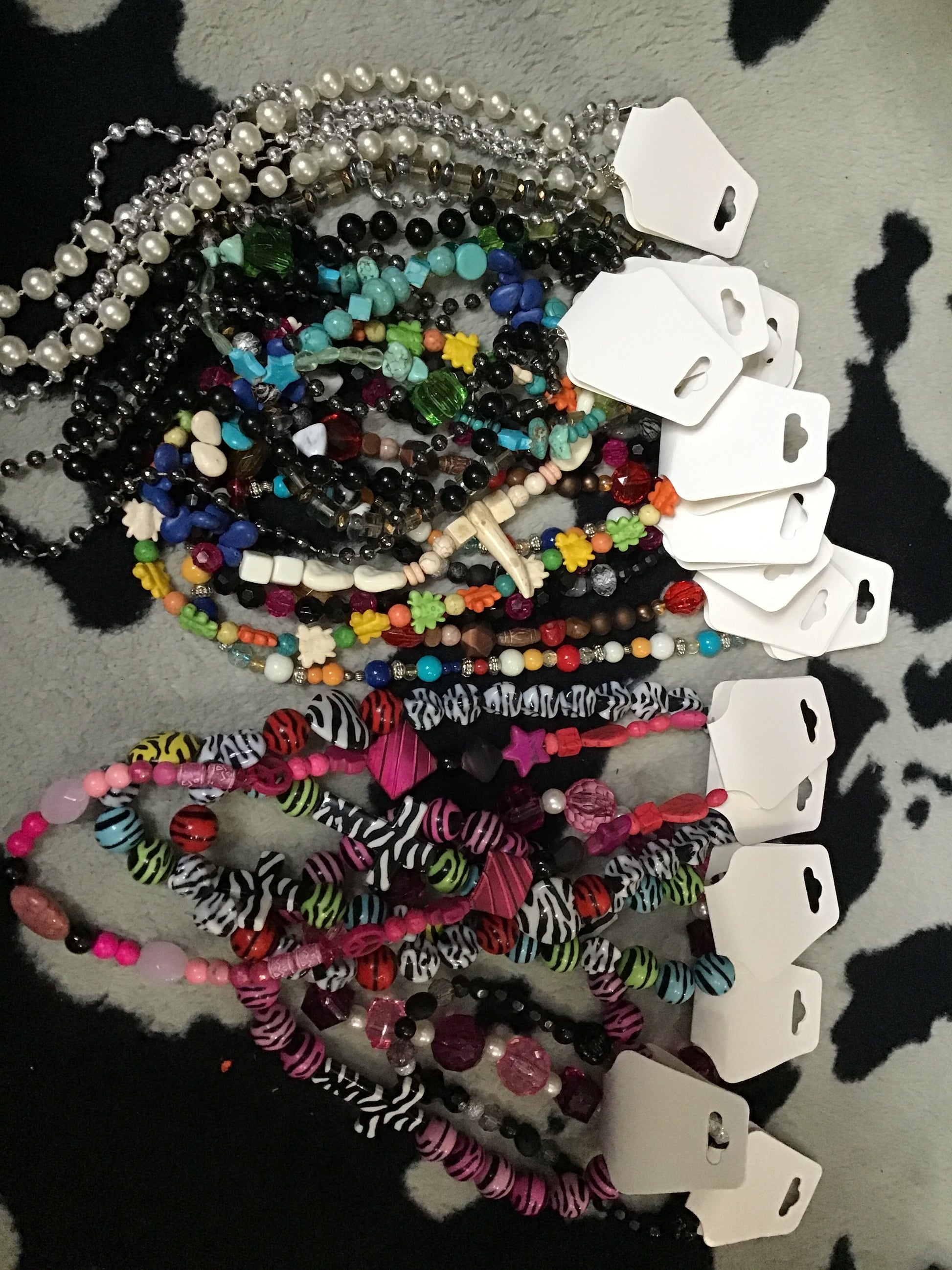 Beaded children’s necklaces