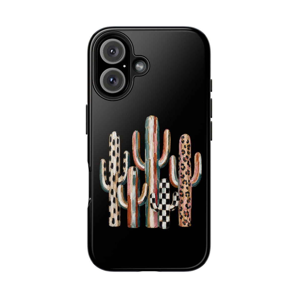 Boho Cactus Trio Phone Case | Tough Phone Case