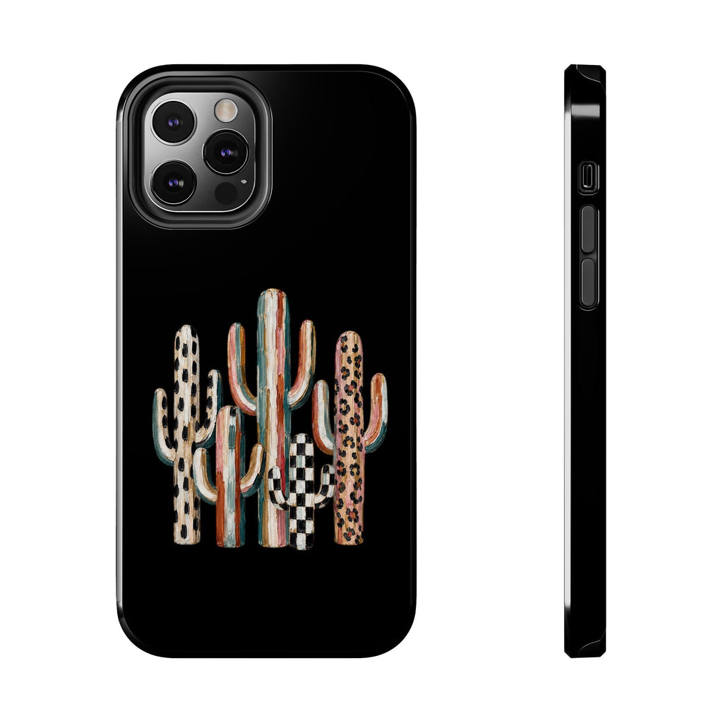 Boho Cactus Trio Phone Case | Tough Phone Case