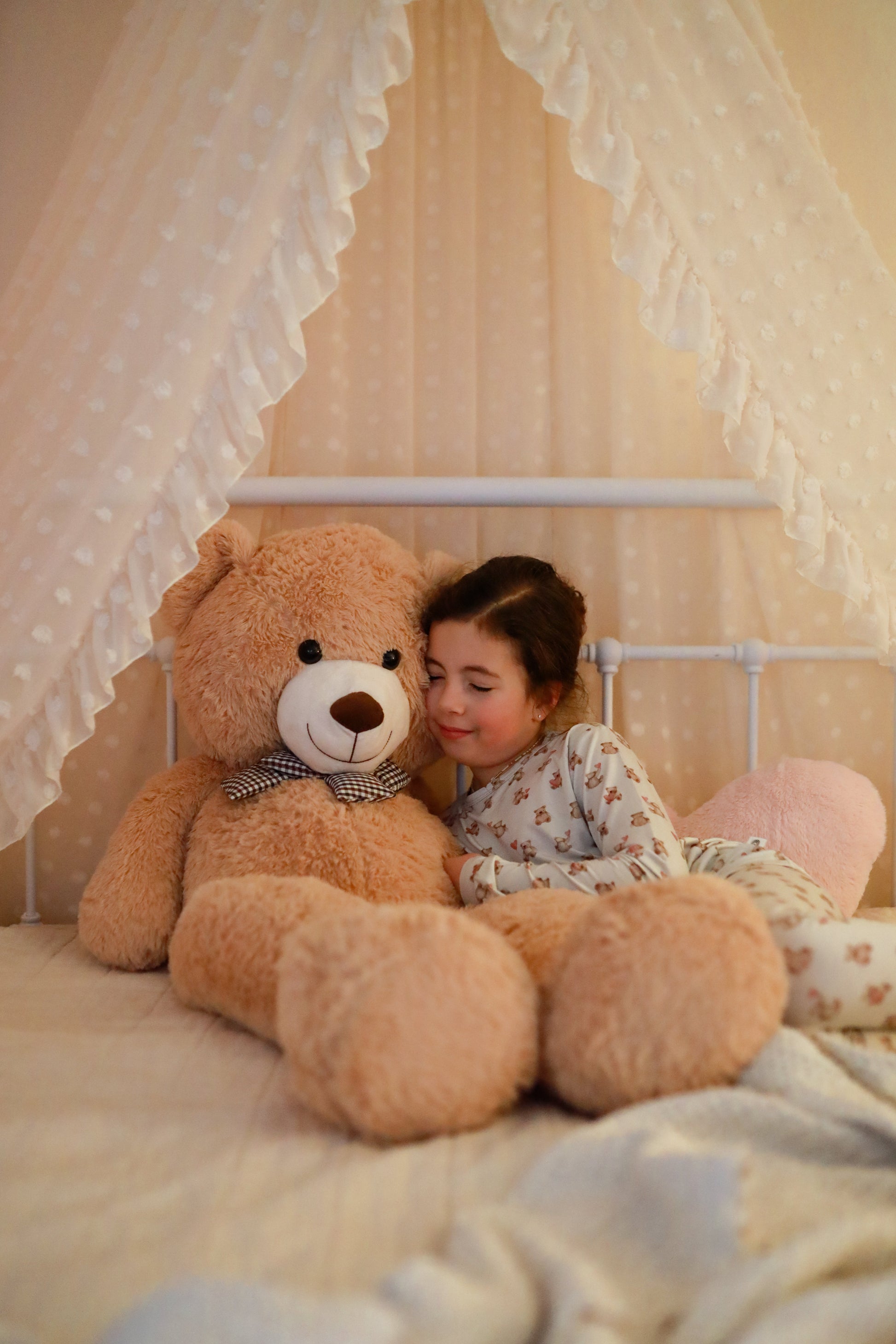 Valentines Teddy Bear 2pc Bamboo Pajamas