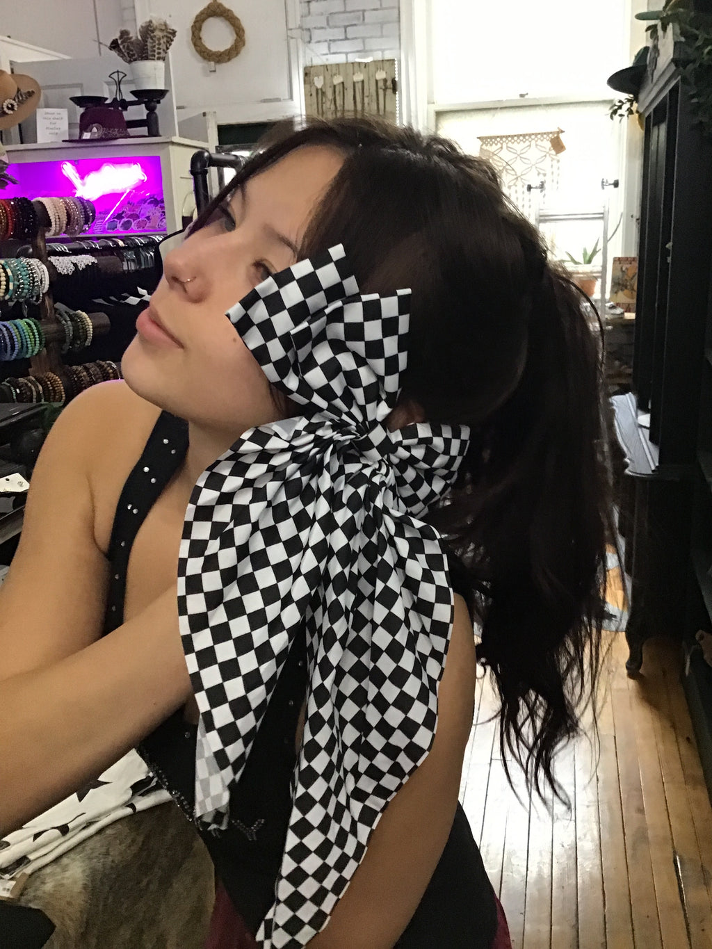 Bow hair clip