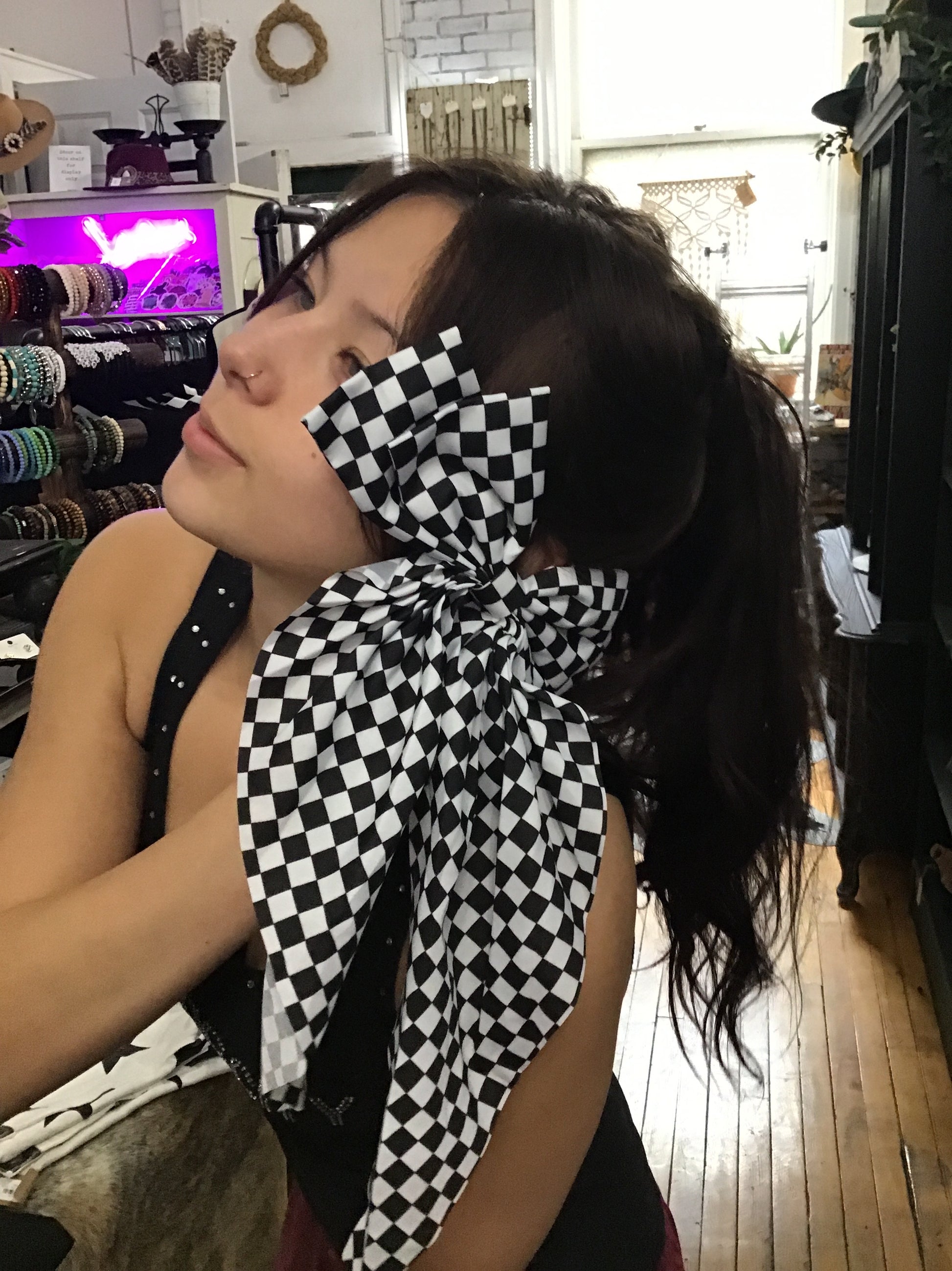 Bow hair clip