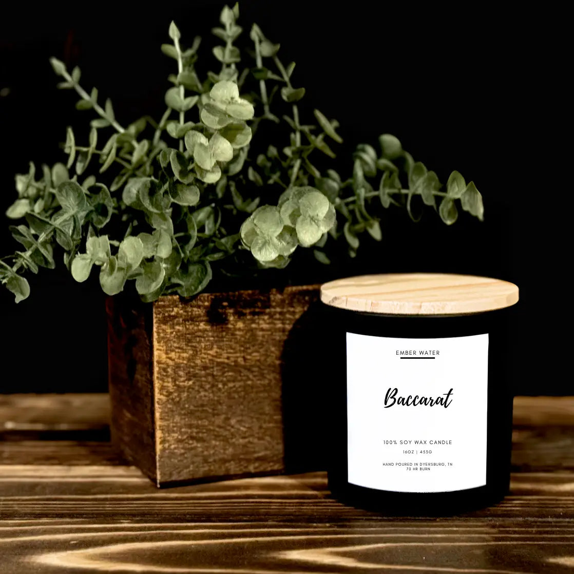 Baccarat 16 oz 100% Soy Candle
