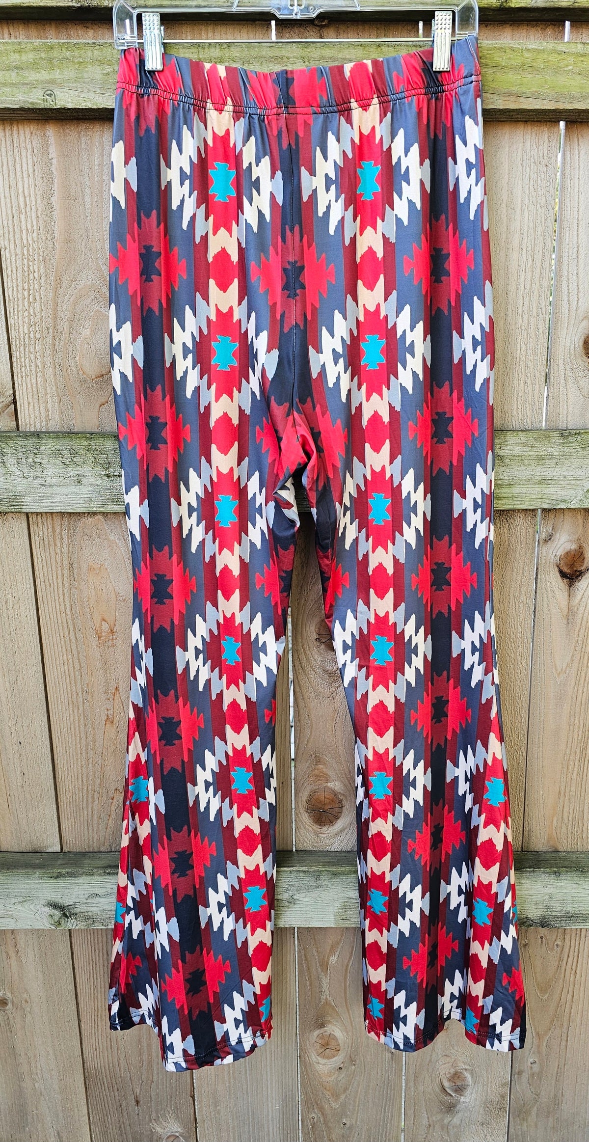 Baha Ranch Sedona Aztec Flare Pants