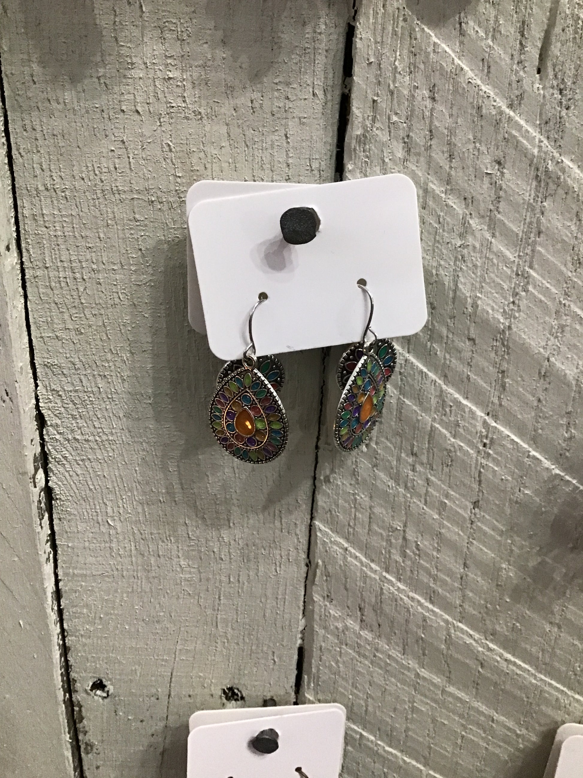 Teardrop earrings