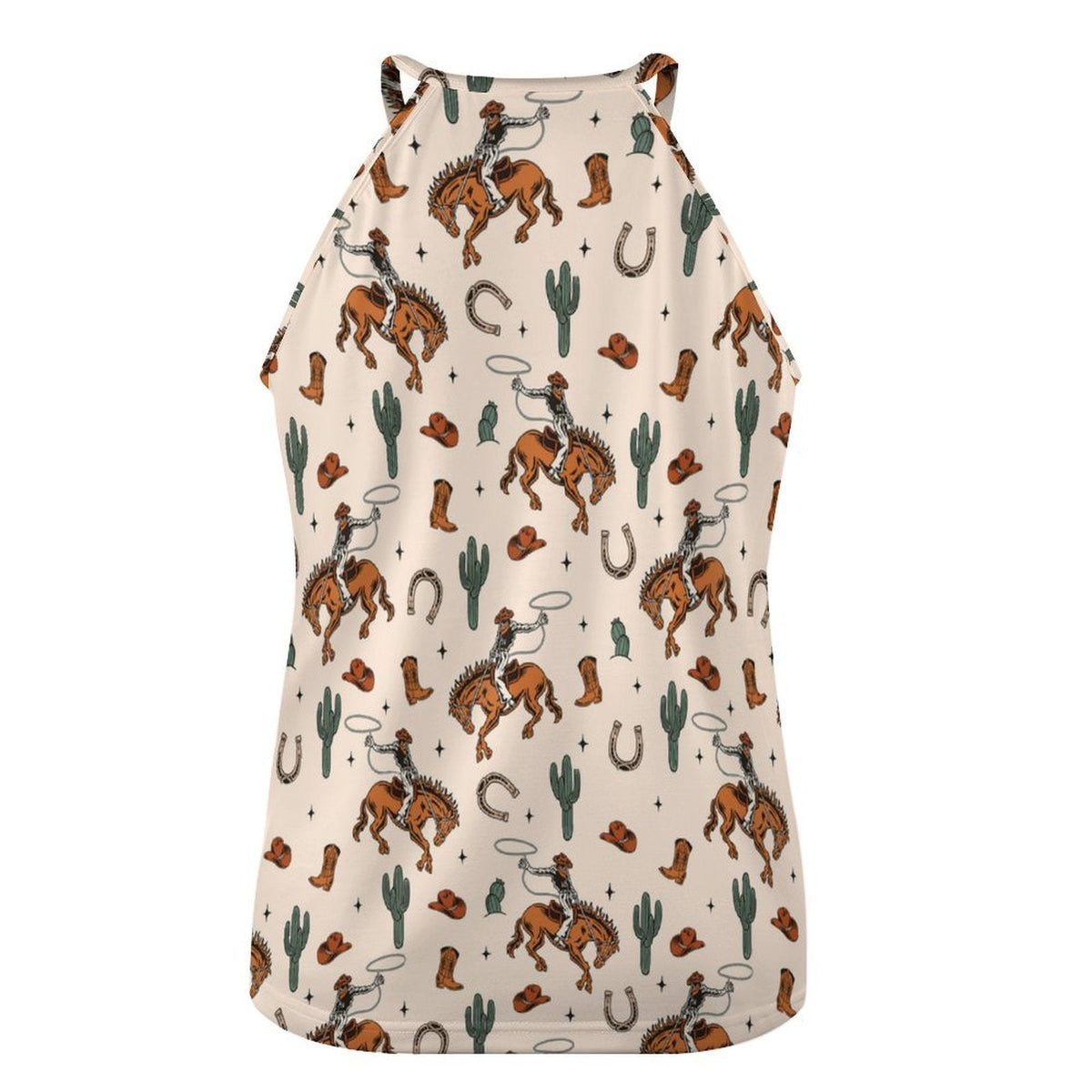 Baha Ranch Rodeo Cowboy Western Tank Top