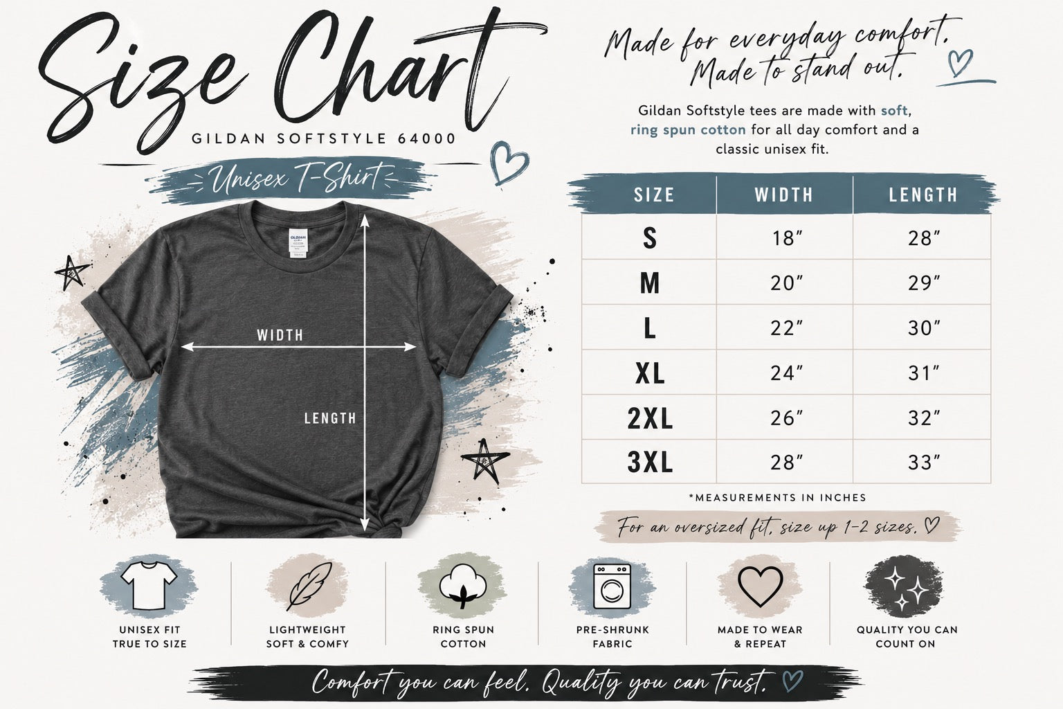 Coffee & Turquoise Western Graphic Tee