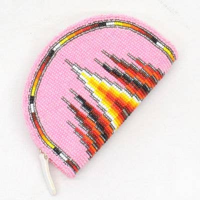 Pink Fire Coin Purse