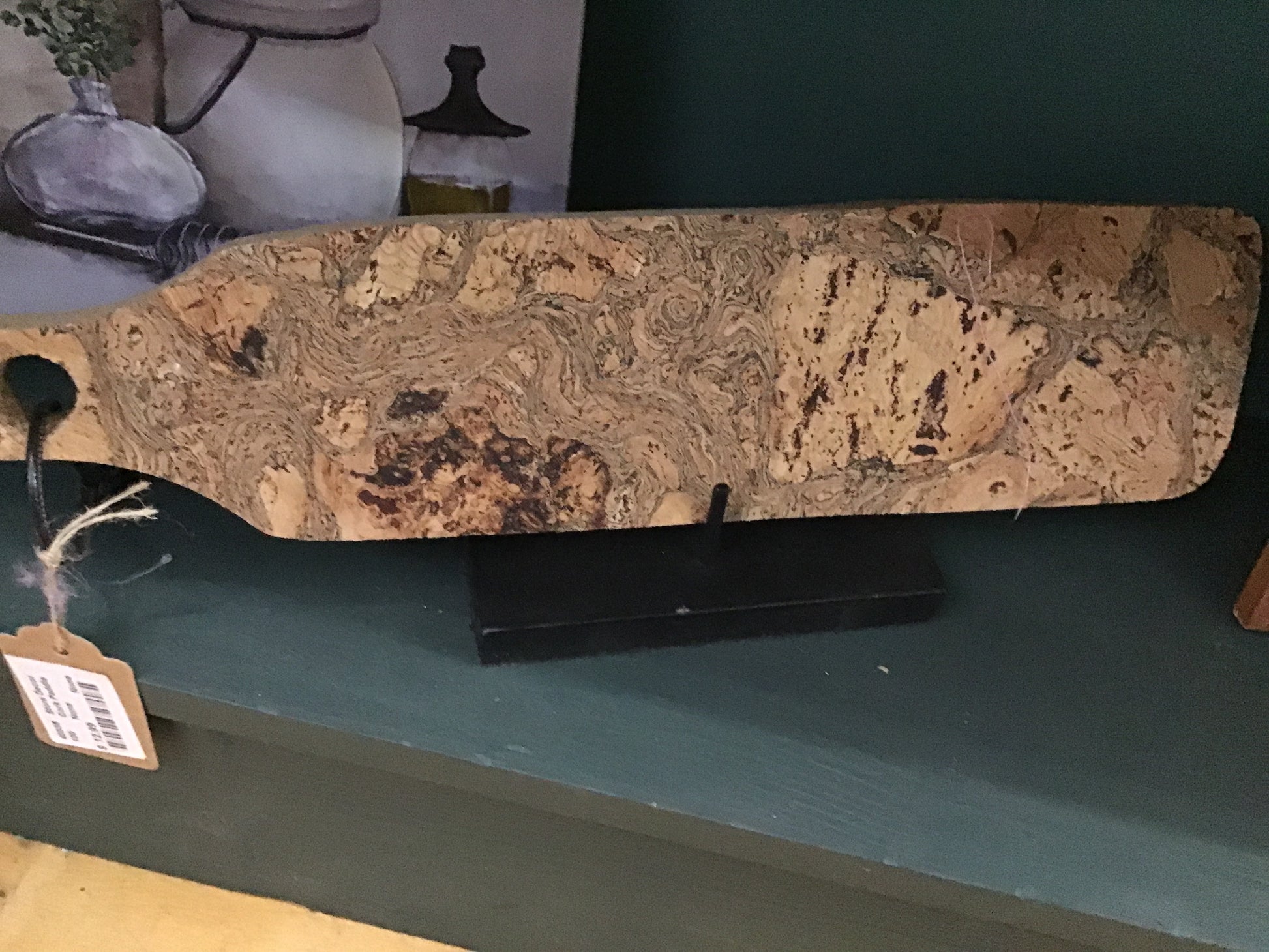 Cork paddle