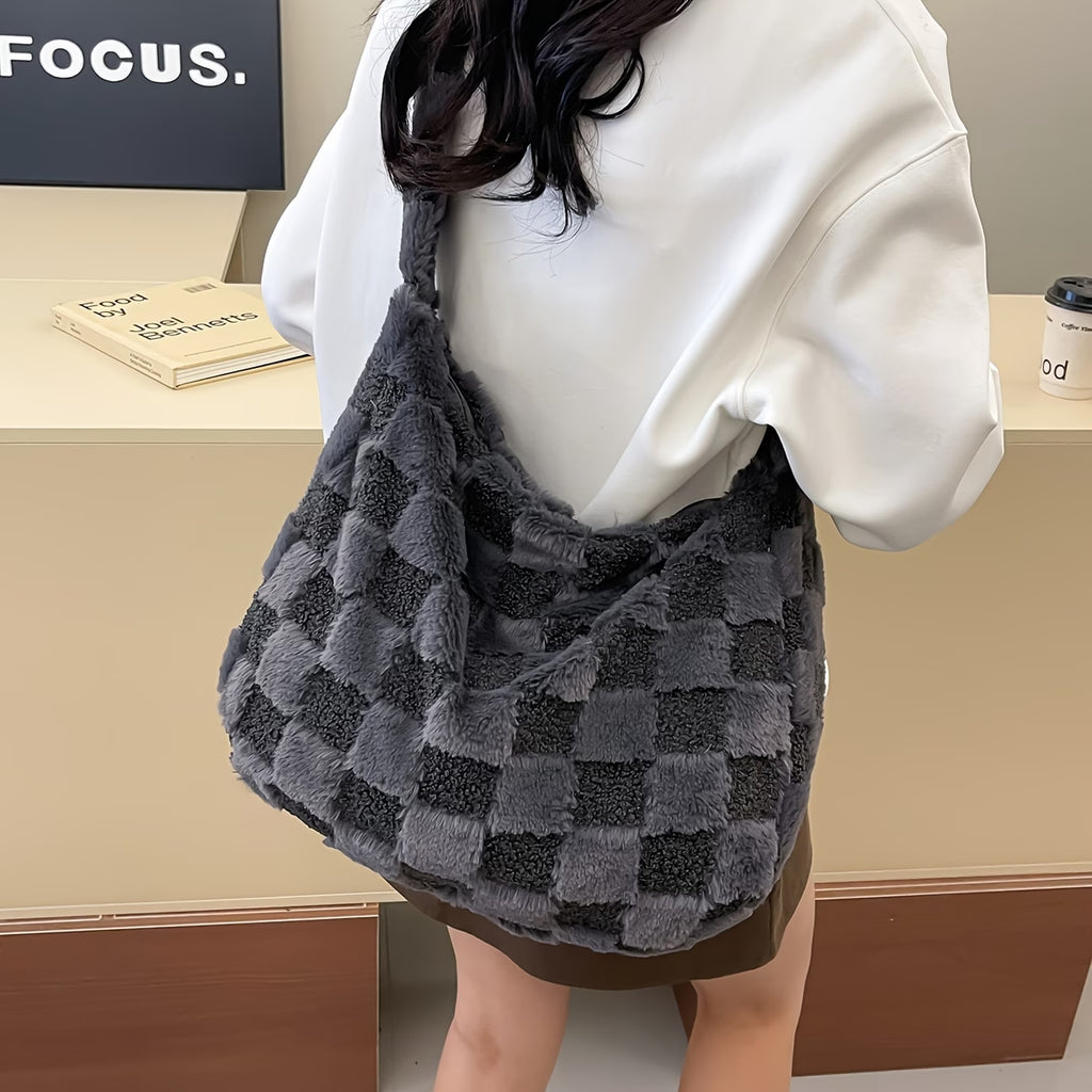 Boho Checkered Bag