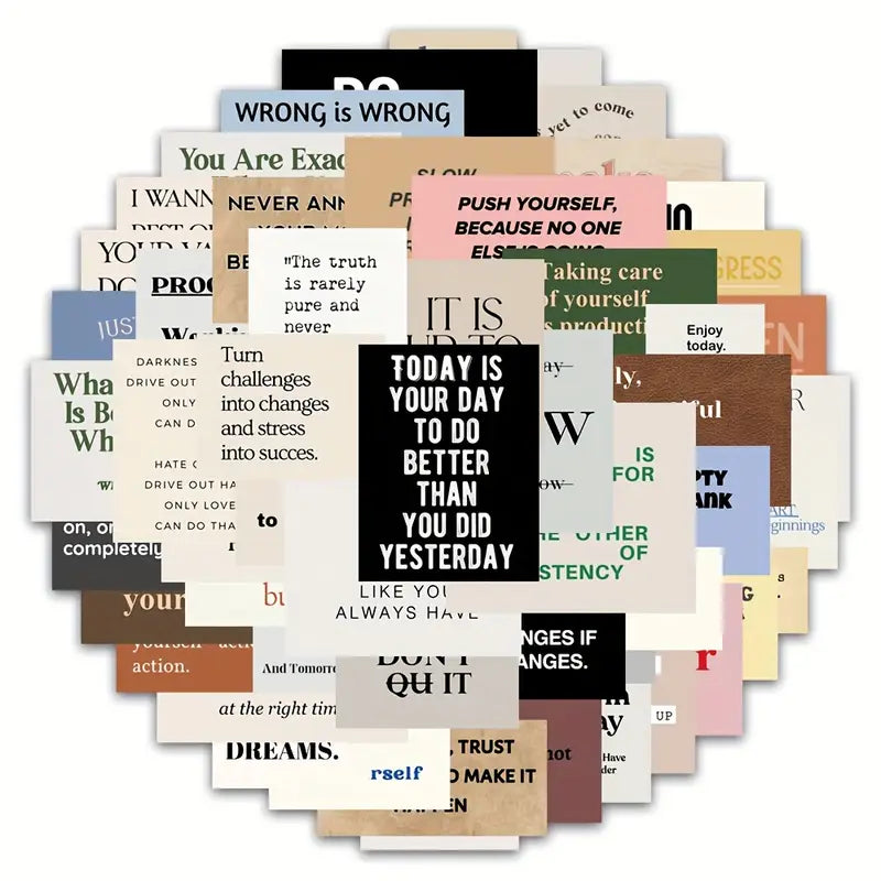 Quote Stickers
