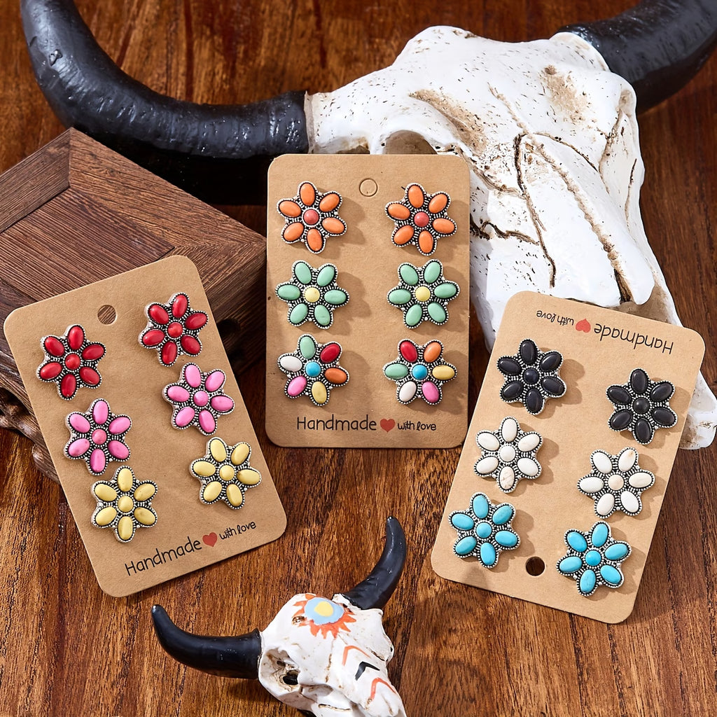 BOHO Blossom Studs