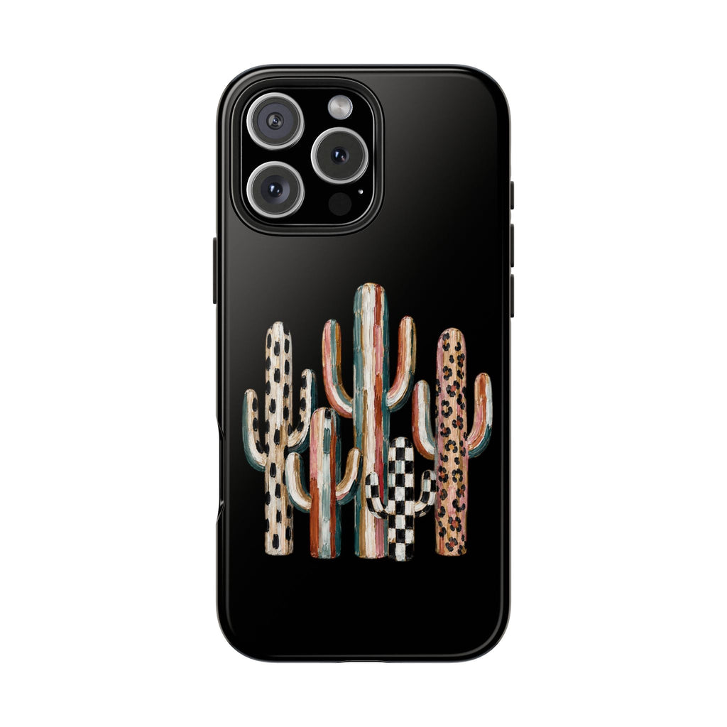 Boho Cactus Trio Phone Case | Tough Phone Case