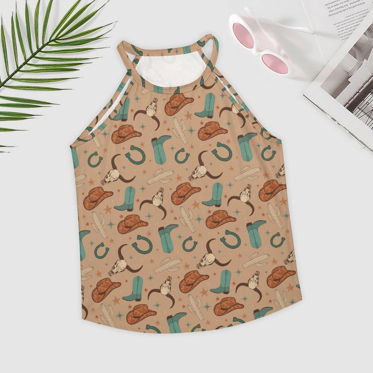 Baha Ranch Western Symbols Tank Top