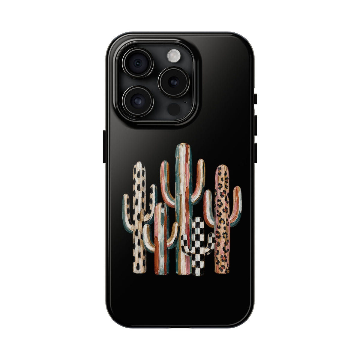 Boho Cactus Trio Phone Case | Tough Phone Case