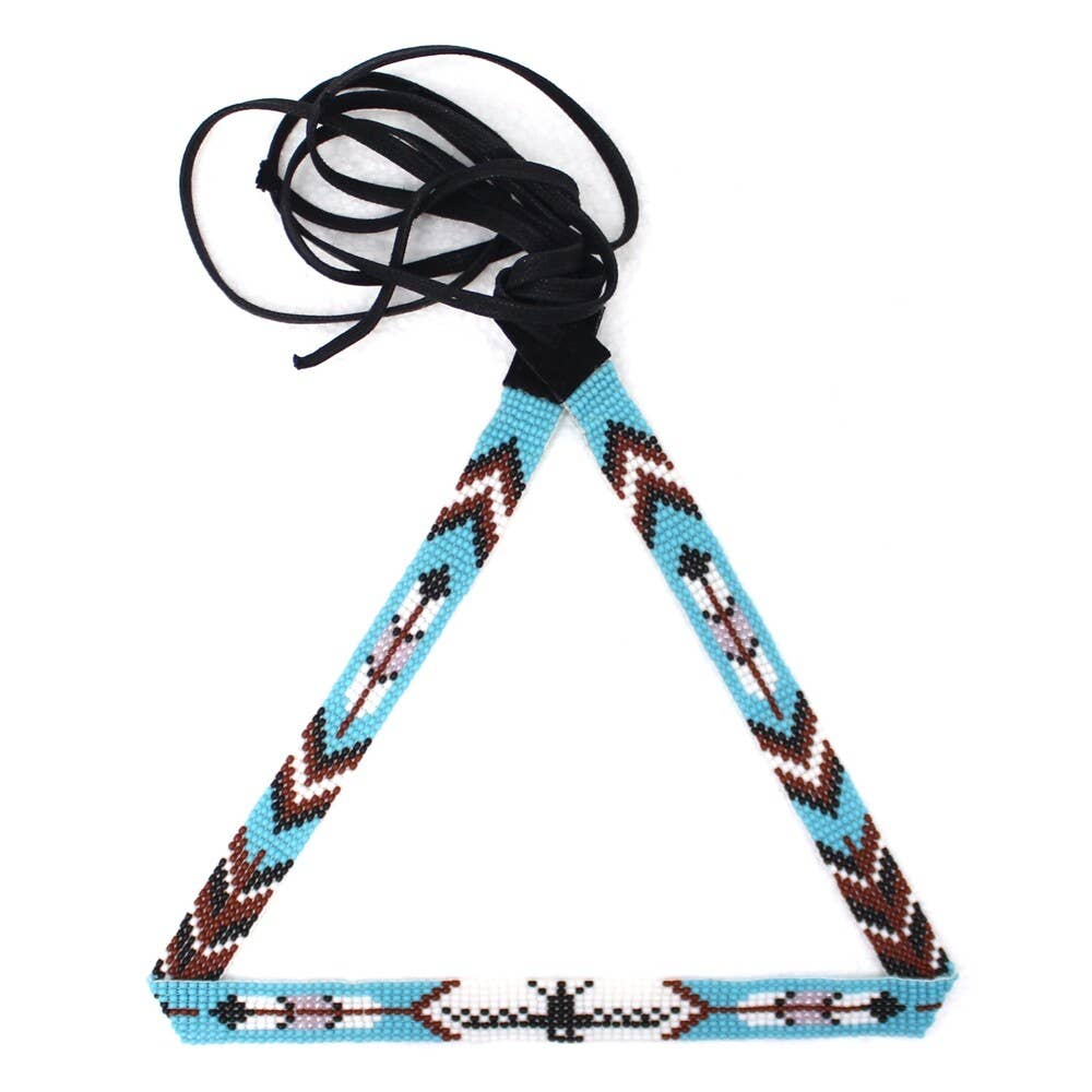 Brown Eagle Hatband