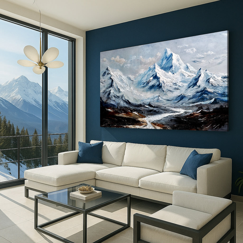 Mountain Minimalist Wall Art II