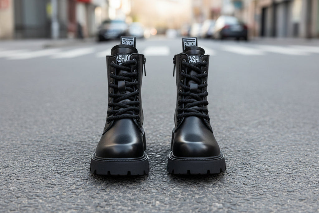 Women’s Padded Insulated Winter Boots – Stylish Thick Sole Snow Boots