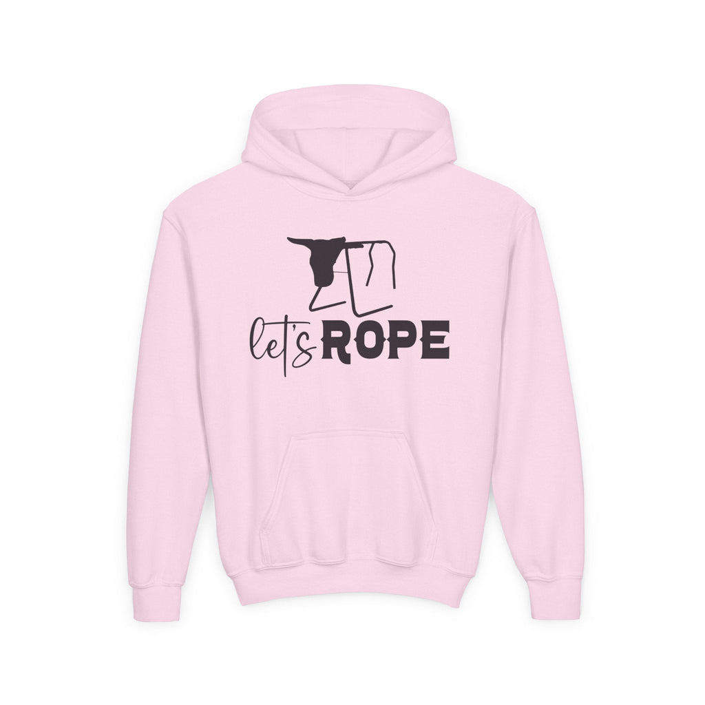 Let's Rope Youth Western Hoodie | Kids Rodeo Cowboy Sweatshirt
