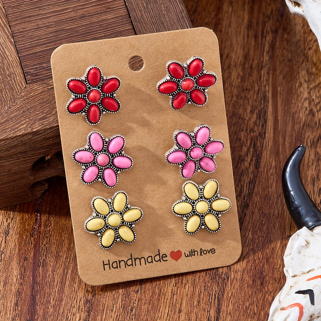 BOHO Blossom Studs