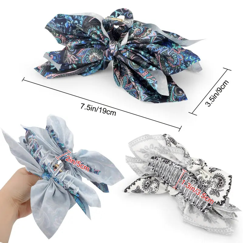 Bandana hair clip
