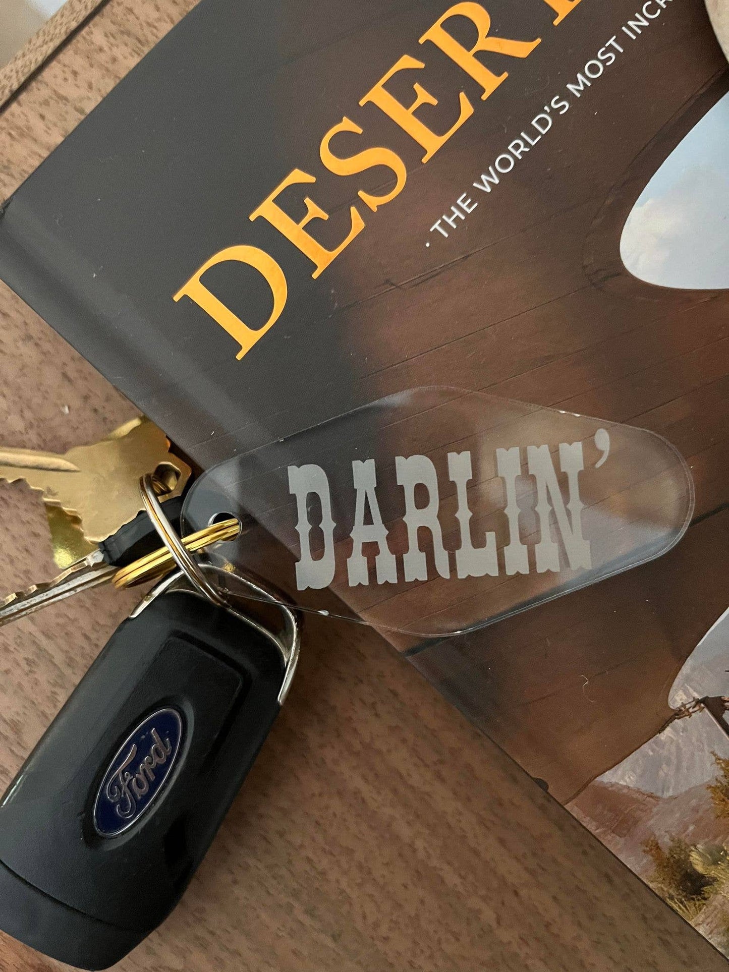 Darlin' Keychain Western Keychains Western Accessory